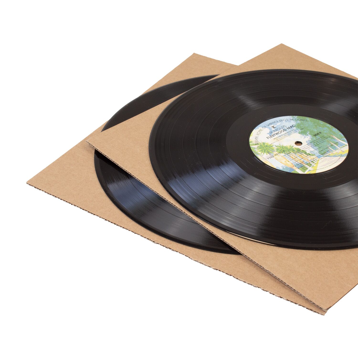 12x12 inch layer pad with vinyl lp records